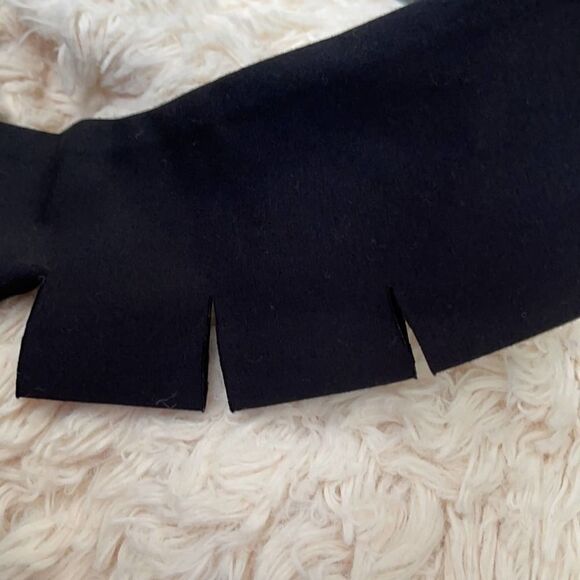 NWT Bisou Bisou The Heidi Black Stretchy Bodycon Cutout Long Sleeve Dress Sz S - Picture 11 of 11